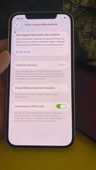 iPhone 12 Bianco - Vetro Rotto