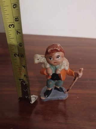 Figura Belén Pastor con Oveja