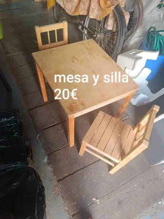 Tobogán infantil azul y verde