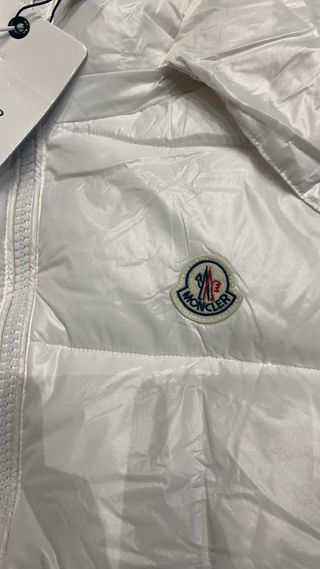 Moncler Gilet Bianco Uomo Taglia s