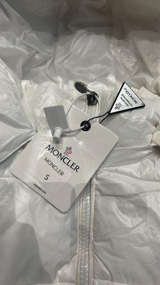 Moncler Gilet Bianco Uomo Taglia s