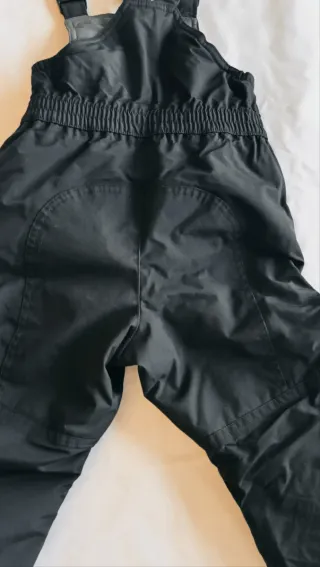 Peto de nieve infantil unisex y guantes