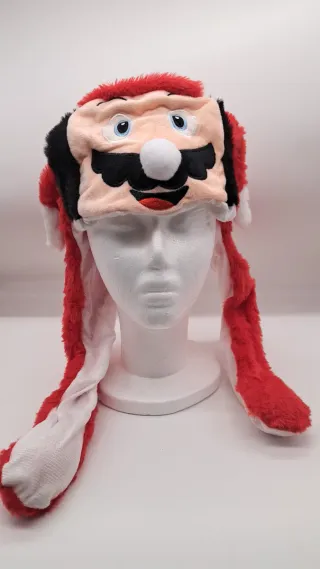 Gorro peluche + luces