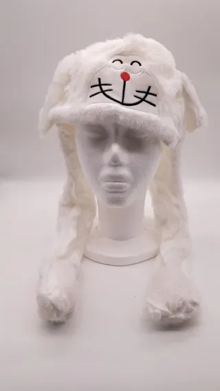 Gorro peluche + luces