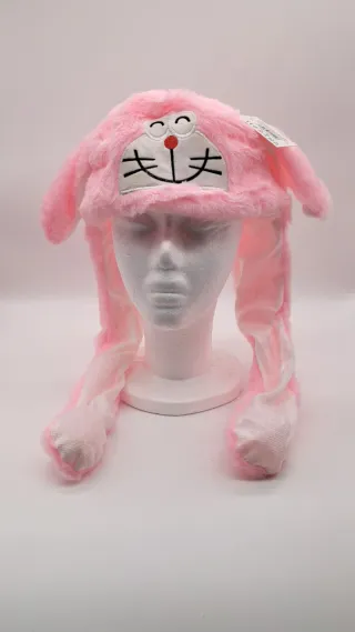 Gorro peluche + luces