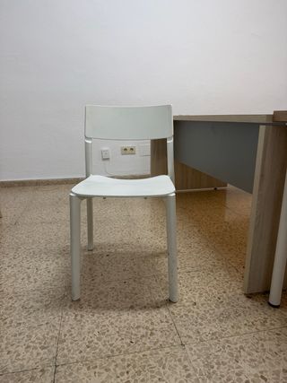 Silla Ikea Blanca Plástico
