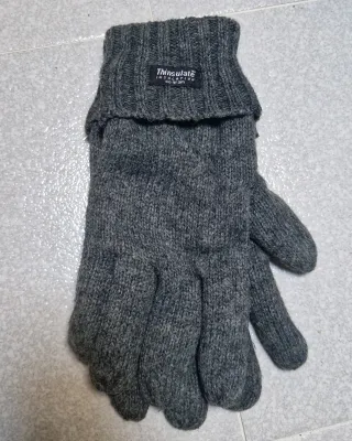 Guantes Thinsulate Grises