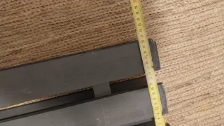 Estante de madera estilo palet