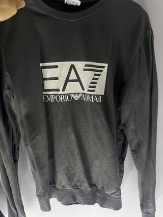 Emporio Armani Hombre gris sudaderas