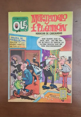 Lote 3 tebeos Mortadelo y Filemón