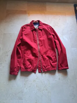 Chaqueta Zara Hombre Roja