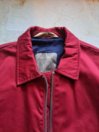 Chaqueta Zara Hombre Roja