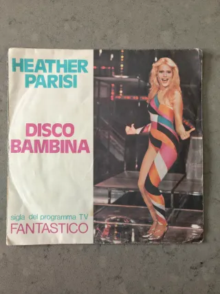 Vinile 45 giri Heather Parisi Disco Bambina