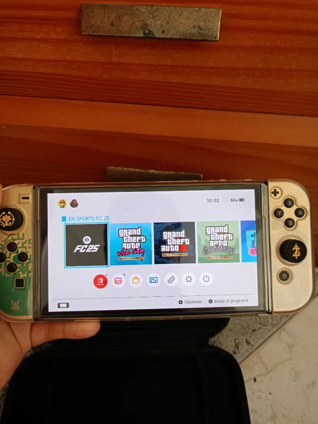 Nintendo Switch OLED Edición Zelda Tears Kingdom