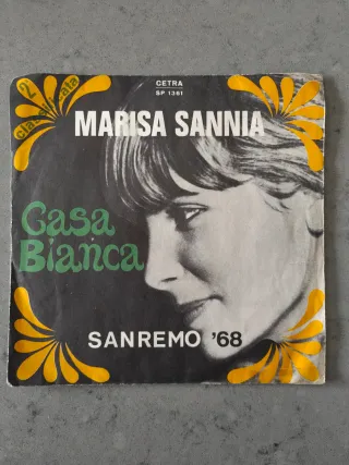 Vinile 45 giri Marisa Sannia Casa Bianca