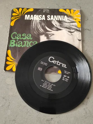 Vinile 45 giri Marisa Sannia Casa Bianca
