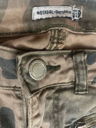 Pantalón camuflaje marrón/verde T.36