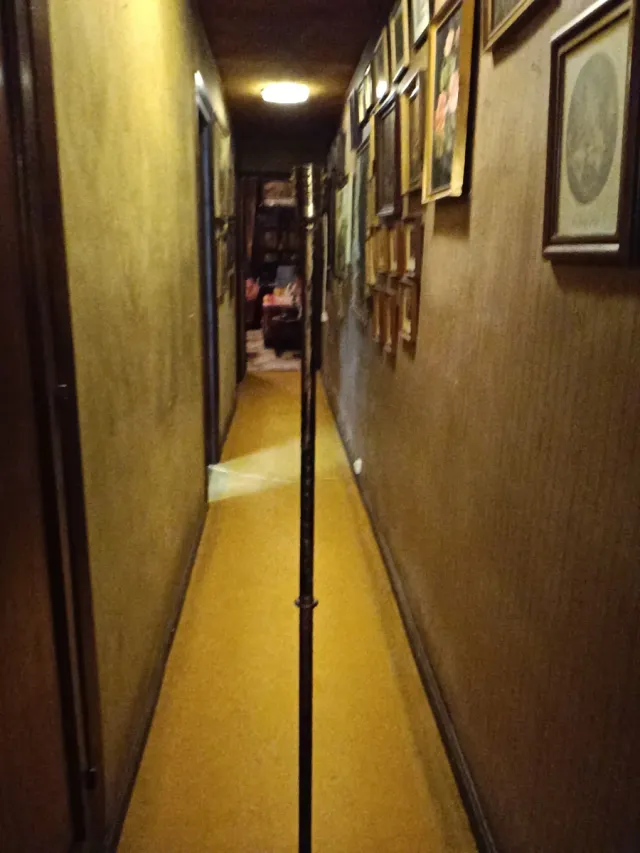 Lámpara antigua metal abronzado