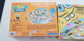 Juego Bob Esponja Operaciones y Pishing Games