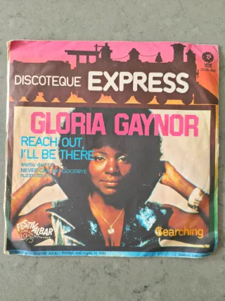 Vinile 45 giri Gloria Gaynor Reach Out