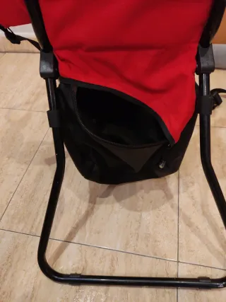 Mochila Portabebés Senderismo Altus Roja