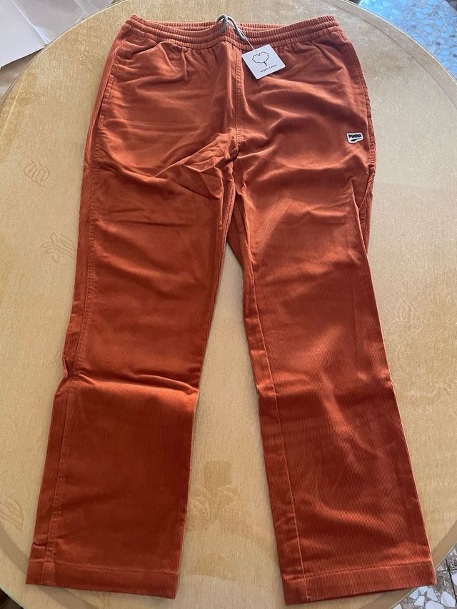 Pantalones Puma Pana Ladrillo Talla M