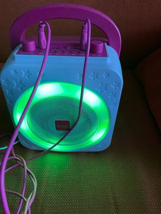 Karaoke Rockjam con 2 micrófonos