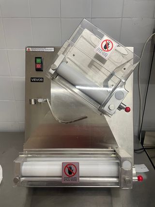 Laminadora de masa de pizza