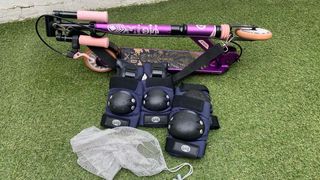 Patín Oxelo M5 para niños / niñas + kit protección