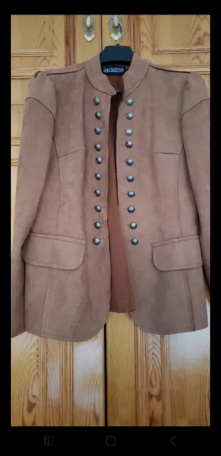 Cazadora marrón talla XXL