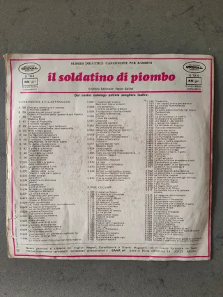 Vinile 45 giri Il soldatino di piombo