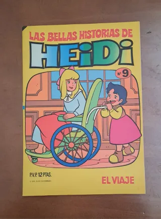 Lote 3 tebeos Las bellas historias de Heidi