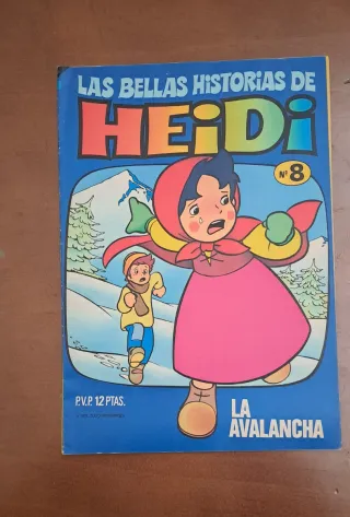 Lote 3 tebeos Las bellas historias de Heidi