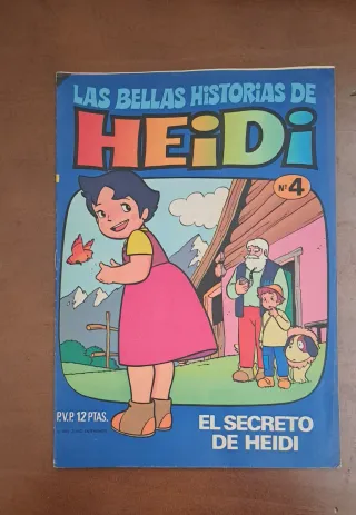 Lote 3 tebeos Las bellas historias de Heidi
