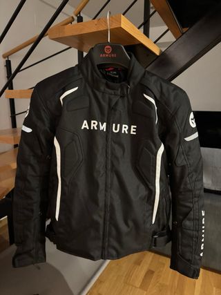 Chaqueta Moto Armure Negra