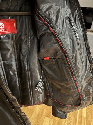 Chaqueta Moto Armure Negra