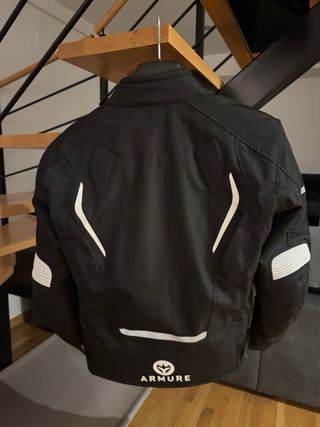 Chaqueta Moto Armure Negra