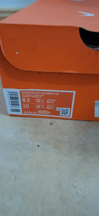 Zapatillas Nike Phantom Futbol Talla X