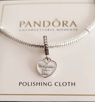 Charm Colgante Corazón Suegra  Suerte