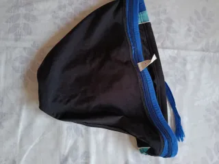 Bañador hombre negro y azul