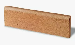 Rodapié GRECO GRES exterior marrón 21u