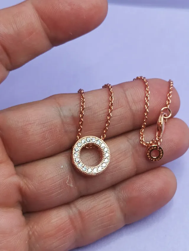Colgante Pandora Círculo Brillante