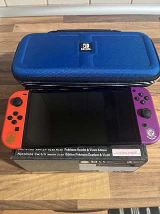 Nintendo Switch OLED Pokémon Edición Escarlata y V