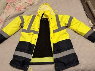 Giacca alta visibilità giallo/nera