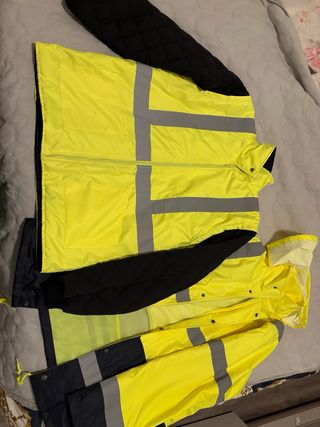 Giacca alta visibilità giallo/nera