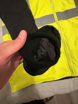 Giacca alta visibilità giallo/nera