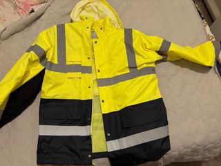 Giacca alta visibilità giallo/nera