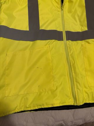 Giacca alta visibilità giallo/nera