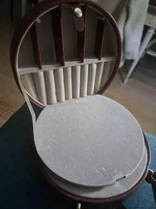 Joyero piel MR marrón