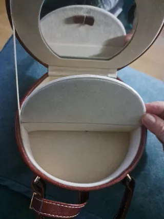 Joyero piel MR marrón